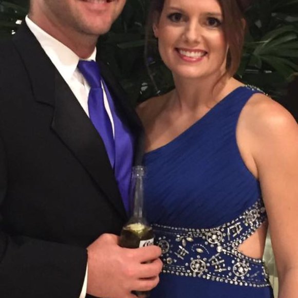 Blue Prom Dress - Picture 3 of 8